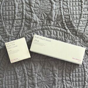 NEW Rare Beauty Soft Pinch Blush in Worth and Blush Brush Duo